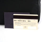 Prada 1998 Black Tessuto Metal Shoulder Bag