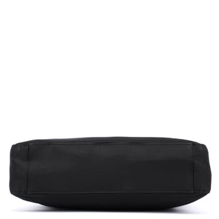 Prada 1998 Black Tessuto Metal Shoulder Bag