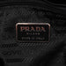 Prada 1998 Black Tessuto Metal Shoulder Bag