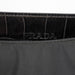 Prada 1998 Black Tessuto Metallo Shoulder Bag