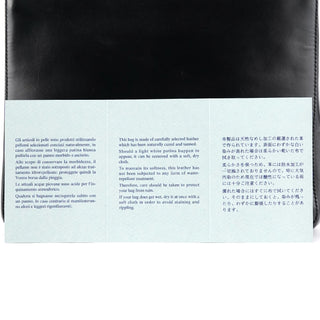 Prada 1998 Black Vitello Metallo Shoulder Bag