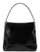 Prada 1998 Black Vitello Metallo Shoulder Bag