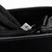 Prada 1998 Black Vitello Metallo Shoulder Bag