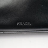 Prada 1998 Black Vitello Shoulder Bag