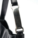 Prada 1998 Black Vitello Shoulder Bag
