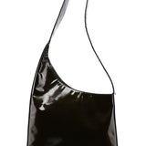 Prada 1998 Dark Green Patent Leather Asim Shoulder Bag