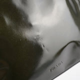 Prada 1998 Dark Green Spazzolato Asim Shoulder Bag