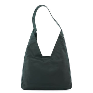 Prada 1998 Green Nylon Geometric Bag