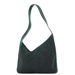 Prada 1998 Green Tessuto Asymmetric Bag