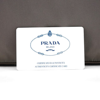 Prada 1998 Green Tessuto Cocco Metal Shoulder Bag