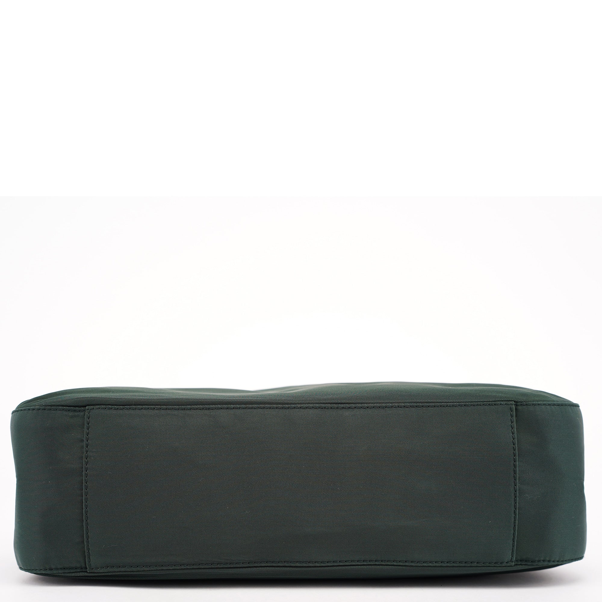 Prada 1998 Green Tessuto Plastic Shoulder Bag