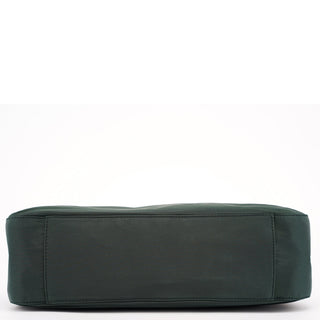 Prada 1998 Green Tessuto Plastic Shoulder Bag