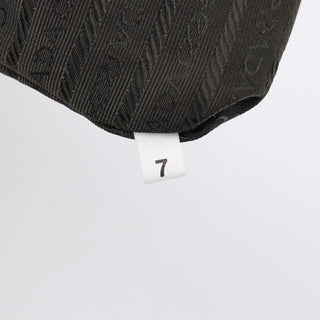 Prada 1998 White Vitello Metal Campaign Shoulder Bag