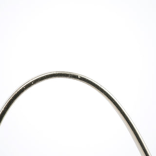 Prada 1998 White Vitello Metal Campaign Shoulder Bag