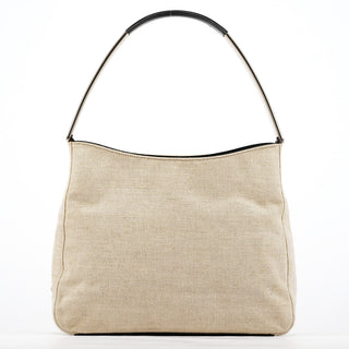 Prada 1999 Beige Canapa Sport Shoulder Bag