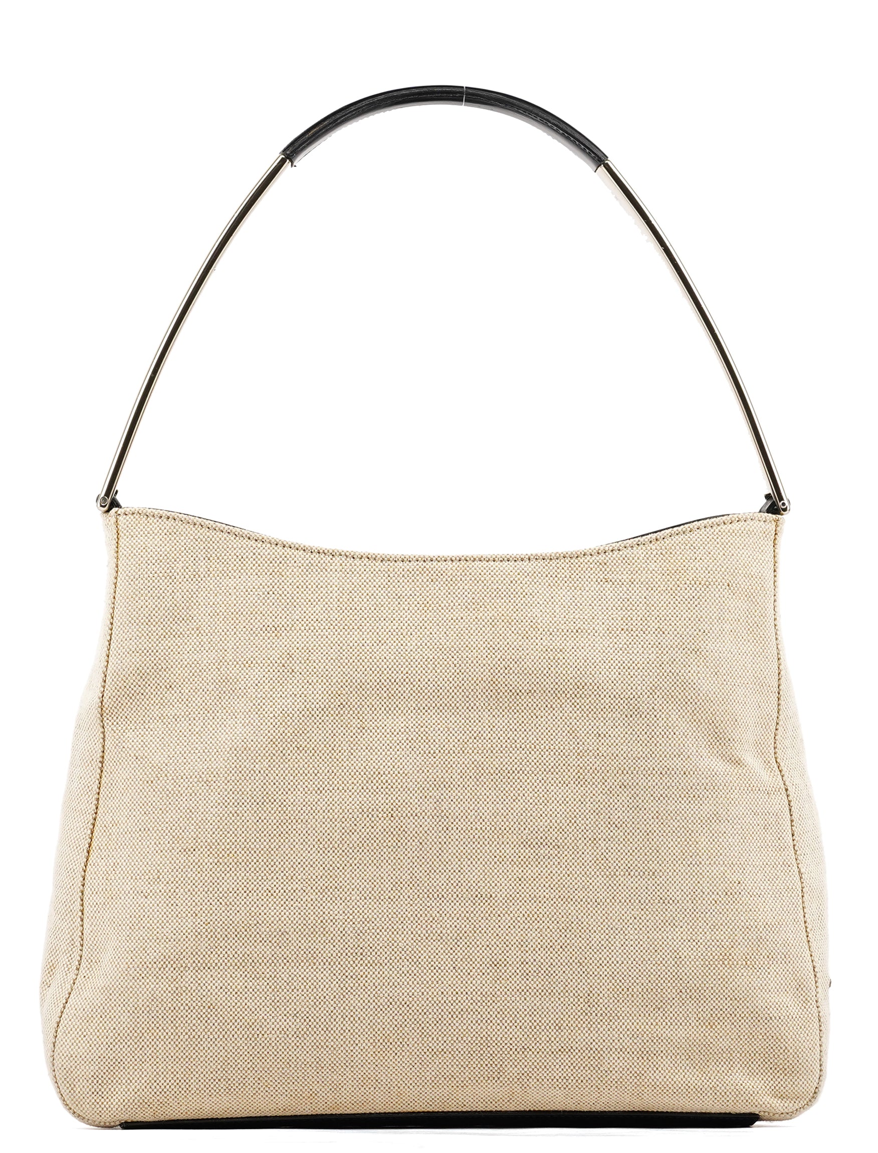 Prada 1999 Beige Canapa Sport Shoulder Bag