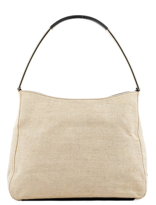 Prada 1999 Beige Canapa Sport Shoulder Bag
