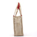 Prada 1999 Beige Red Canapa Sport Tote