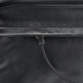 Prada 1999 Black Calfskin Crossbody Messenger Bag