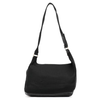 Prada 1999 Black Calfskin Crossbody Messenger Bag