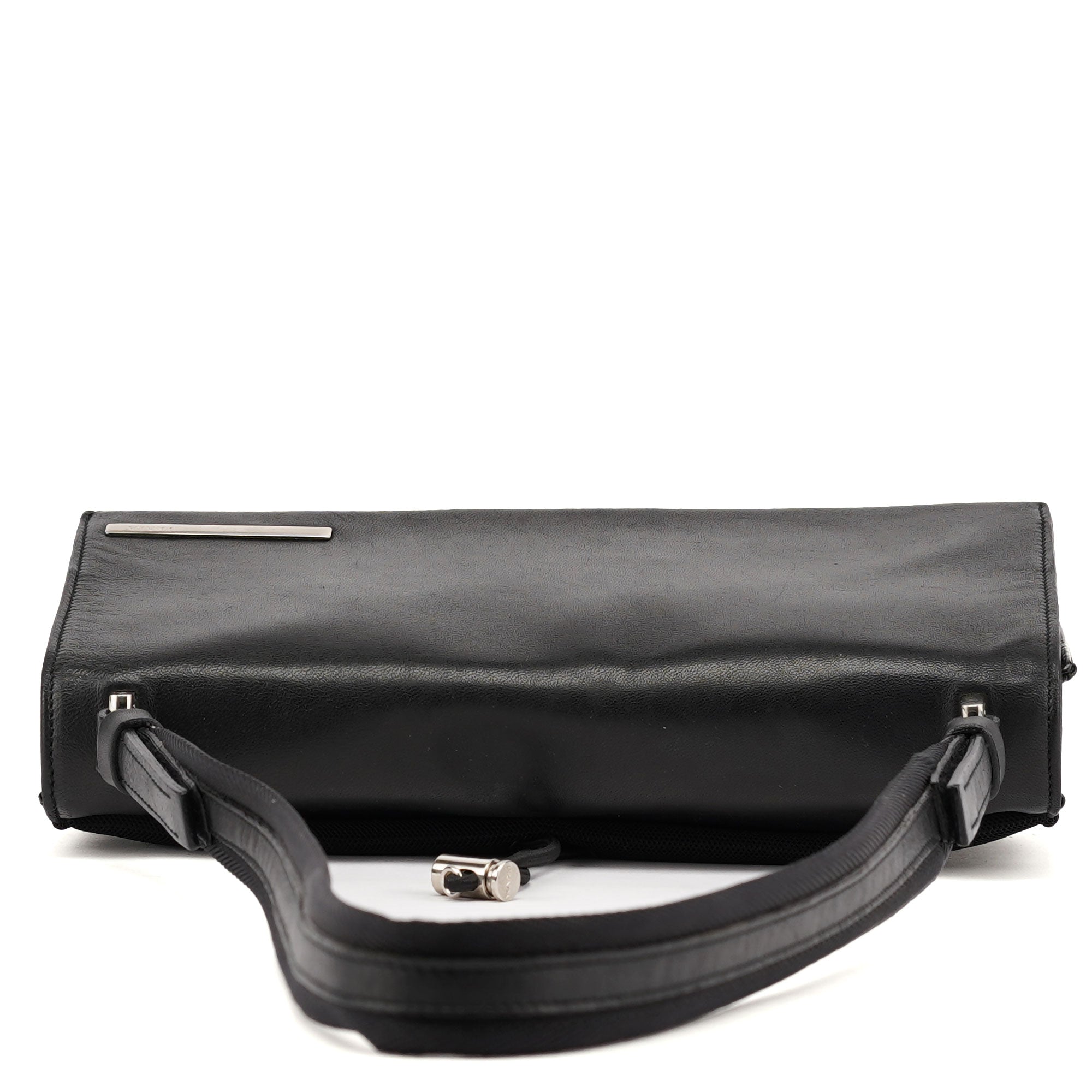 Prada 1999 Black Calfskin Sport Shoulder Bag