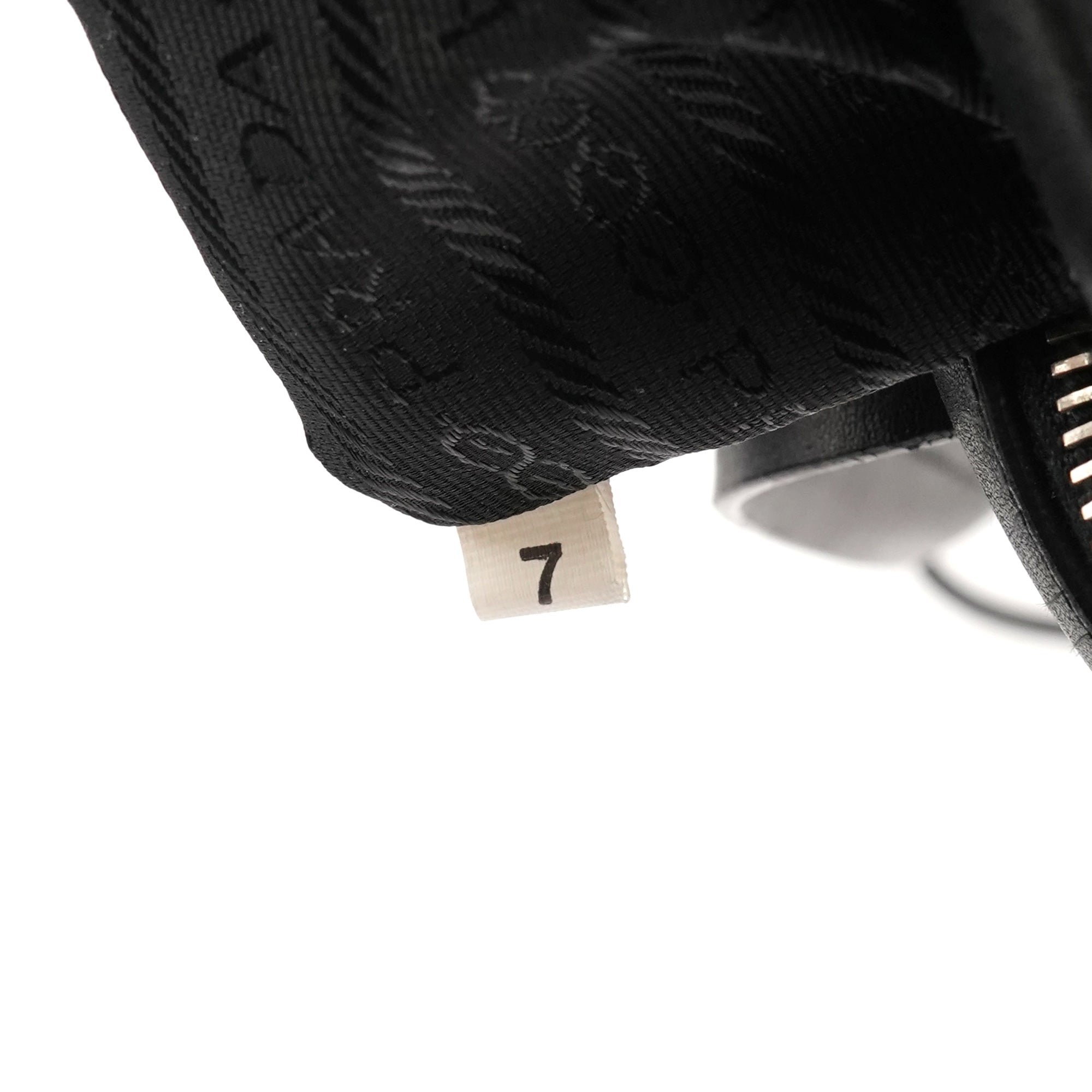 Prada 1999 Black Dark Green Wool Leather Bowling Bag