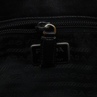 Prada 1999 Black Nylon Mesh Sport Shoulder Bag