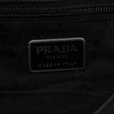 Prada 1999 Black Nylon Mesh Sport Shoulder Bag