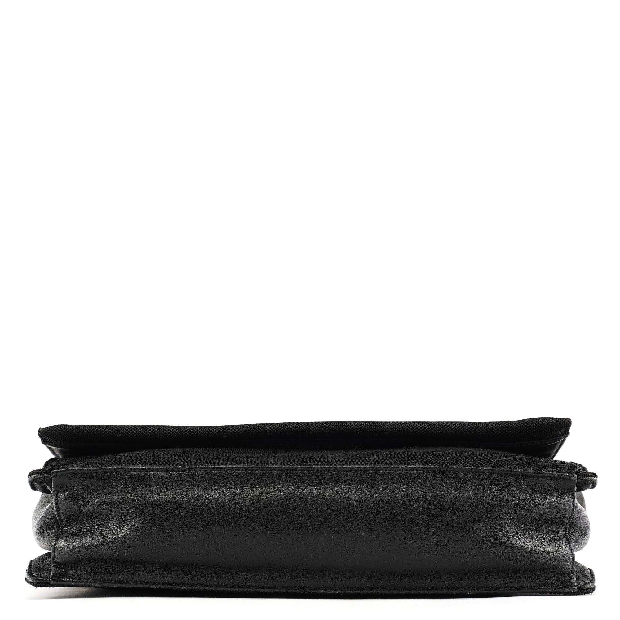 Prada 1999 Black Nylon Mesh Sport Shoulder Bag