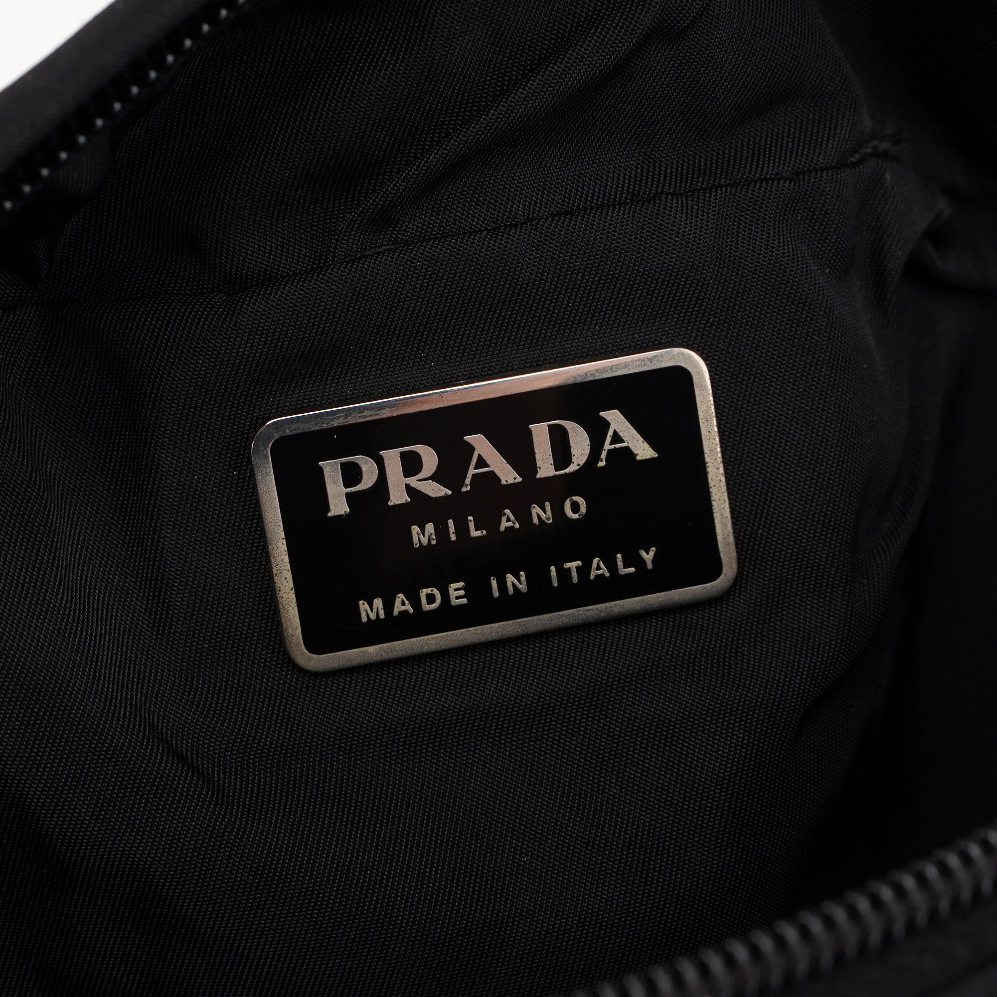 Prada 1999 Black Tessuto Sport Chest Rig