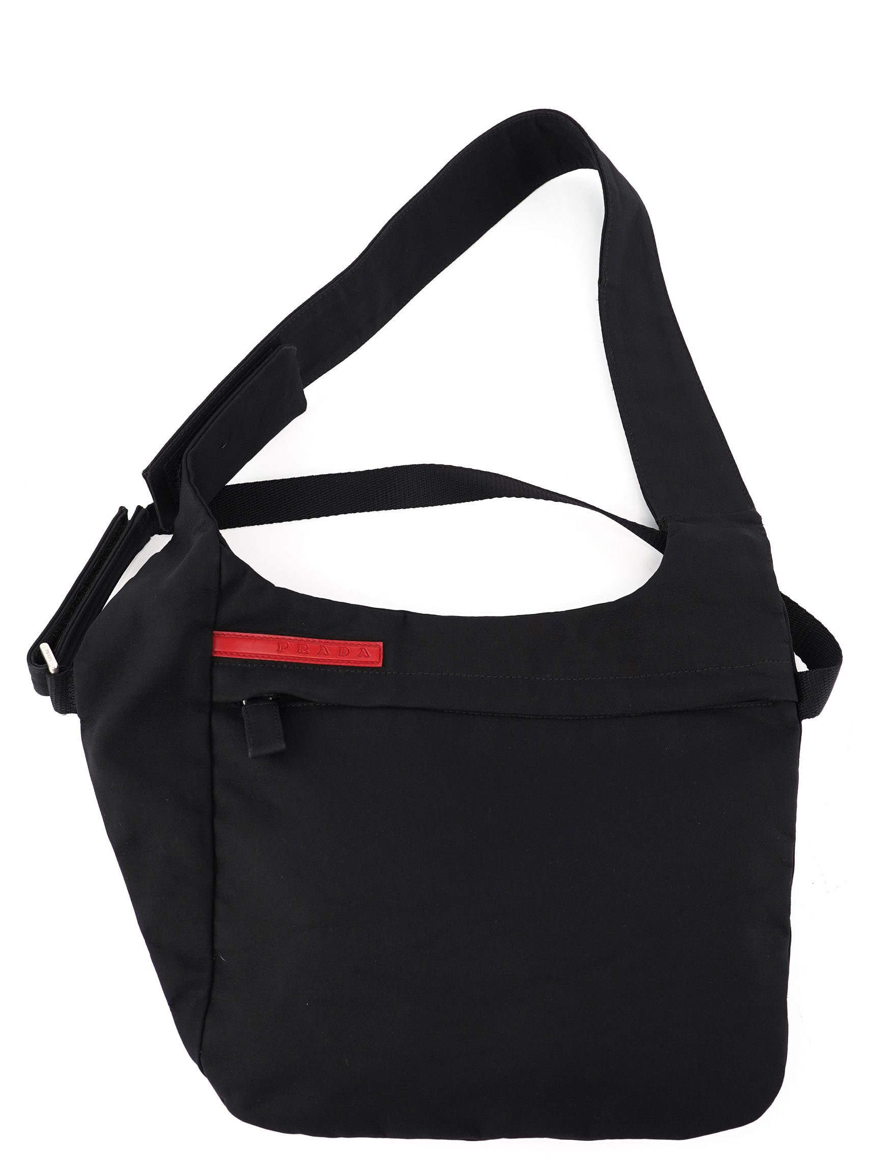 Prada 1999 Black Tessuto Sport Chest Rig