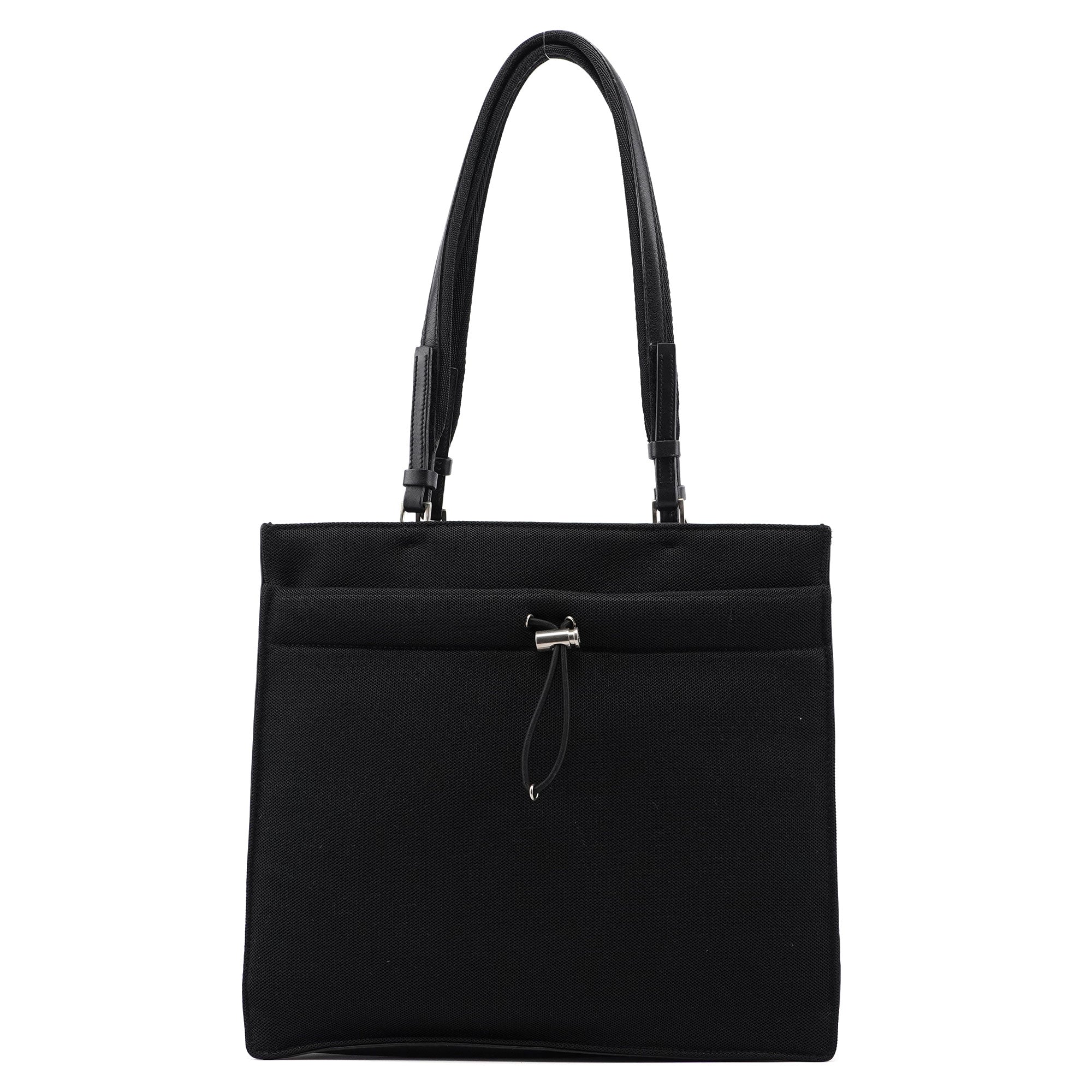 Prada 1999 Black Tessuto Sport Tote Bag