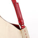 Prada 1999 Canapa Sport Red Leather Shoulder Bag