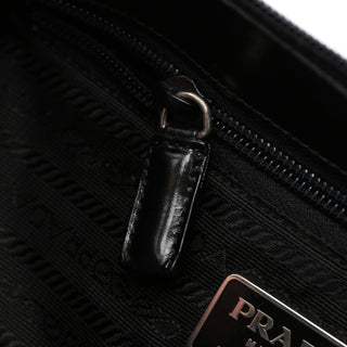 Prada 1999 Canvas Metal Handle Bag