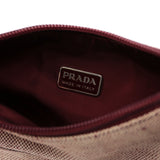 Prada 1999 Mini sac hobo en toile