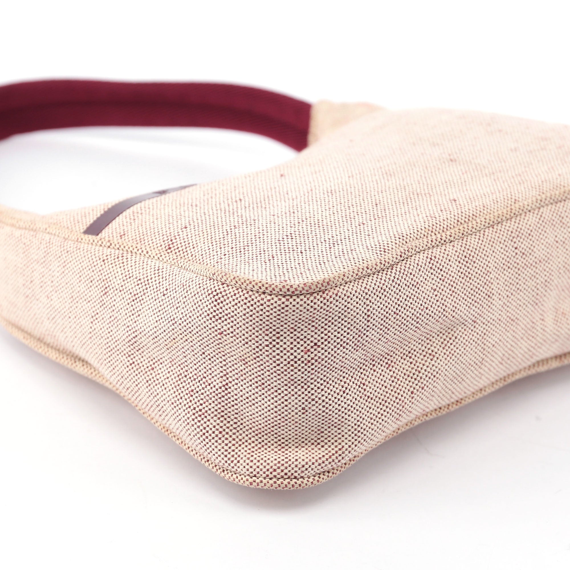 Prada 1999 Mini sac hobo en toile