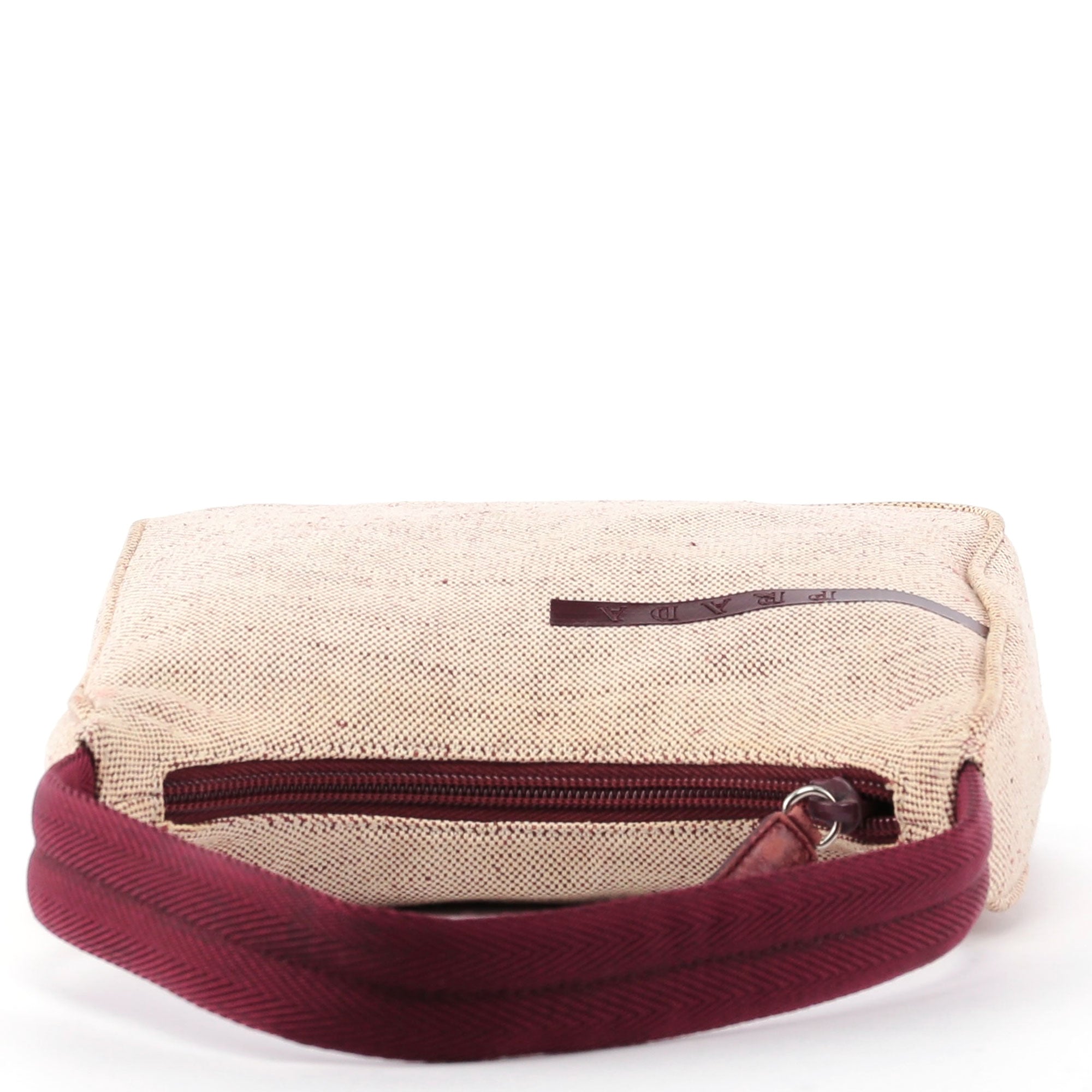 Prada 1999 Mini sac hobo en toile