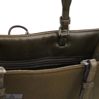 Prada 1999 Green Mesh Sport Tote Bag