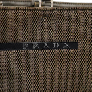 Prada 1999 Green Mesh Sport Tote Bag