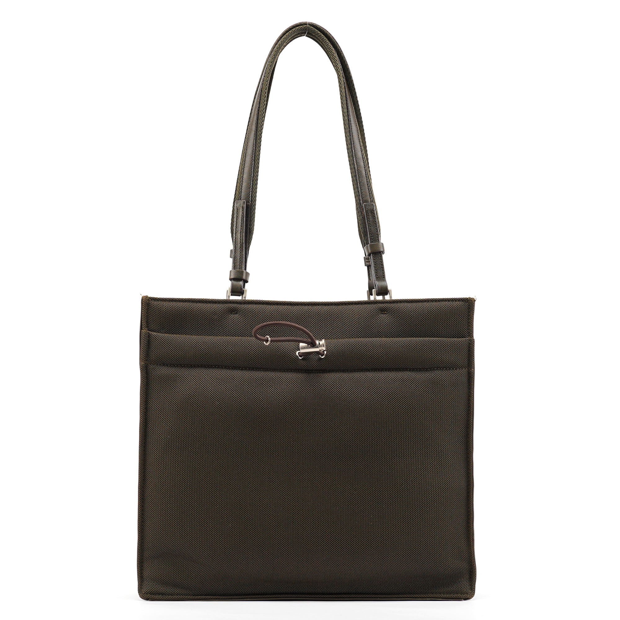 Prada 1999 Sac cabas Sport en résille verte