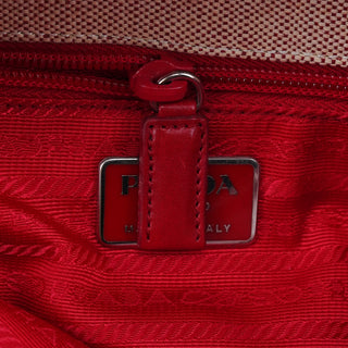Prada 1999 Pink Canvas Canada Crossbody Bag