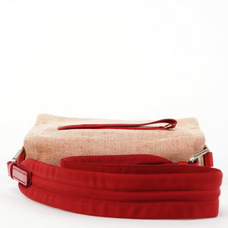 Prada 1999 Pink Canvas Canada Crossbody Bag