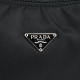 Prada 2002 Black Tessuto Nylon Mini Hobo Bag