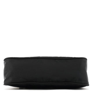 Prada 2002 Black Tessuto Nylon Mini Hobo Bag