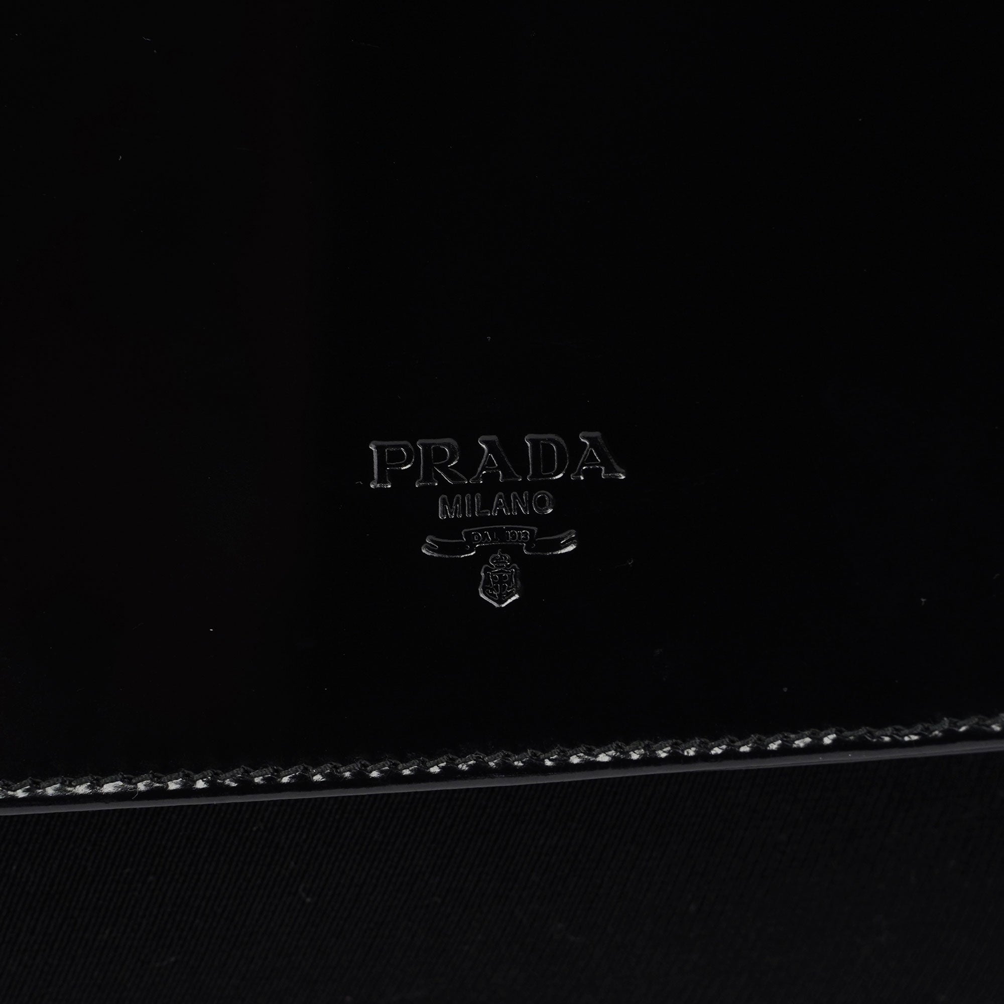 Prada 5315. Prada Black Spazzolato Shoulder Bag