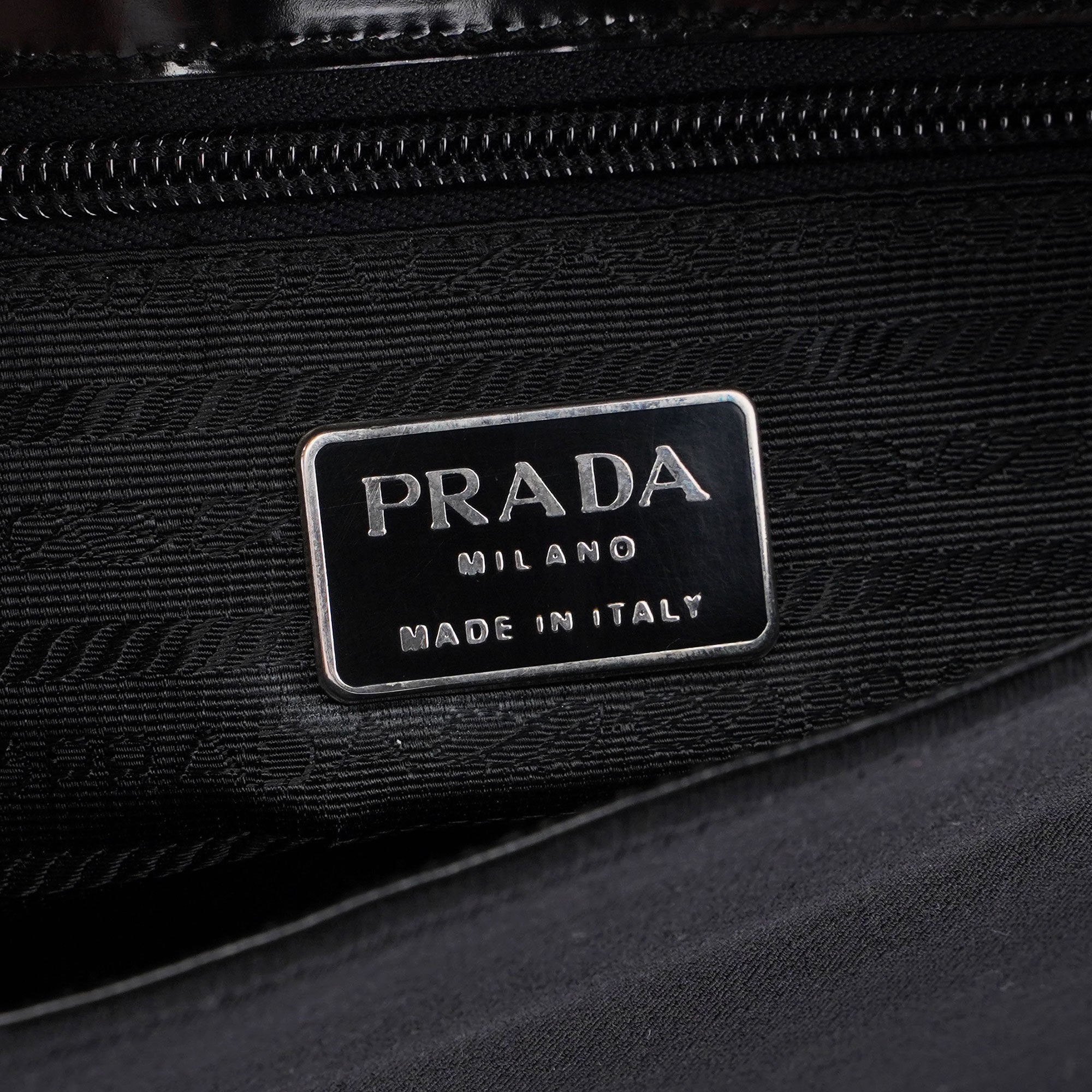 Prada 5315. Prada Black Spazzolato Shoulder Bag