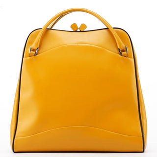 Prada 5318. Prada Yellow Leather Handbag