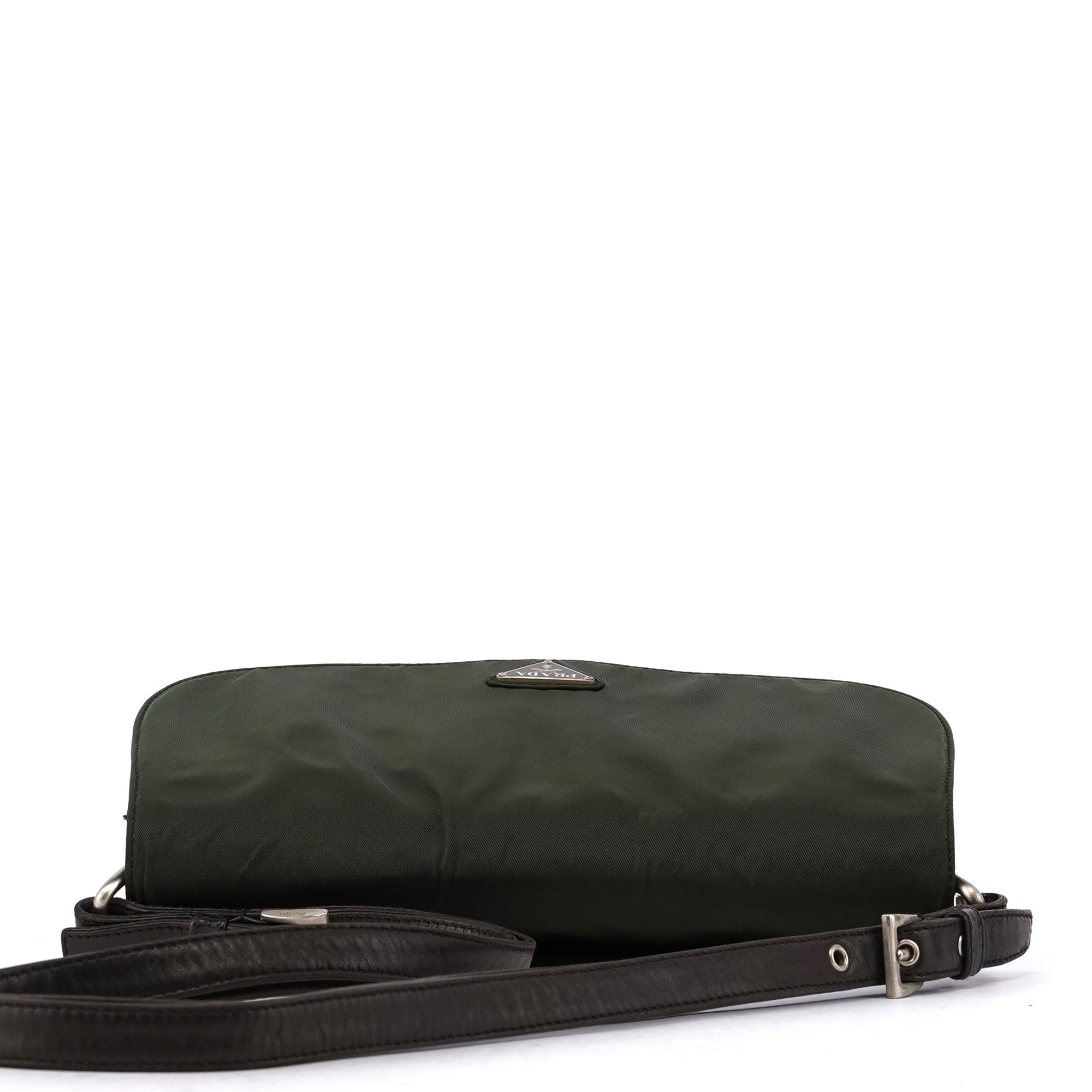 Prada 5340. Prada Green Tessuto Shoulder Bag