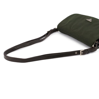 Prada 5340. Prada Green Tessuto Shoulder Bag