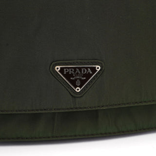 Prada 5340. Prada Green Tessuto Shoulder Bag